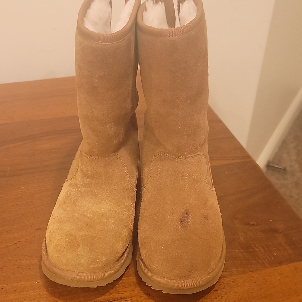 Tan Suede Boots